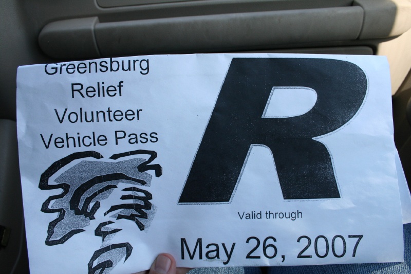 First vehicle pass that only took three weeks to get...