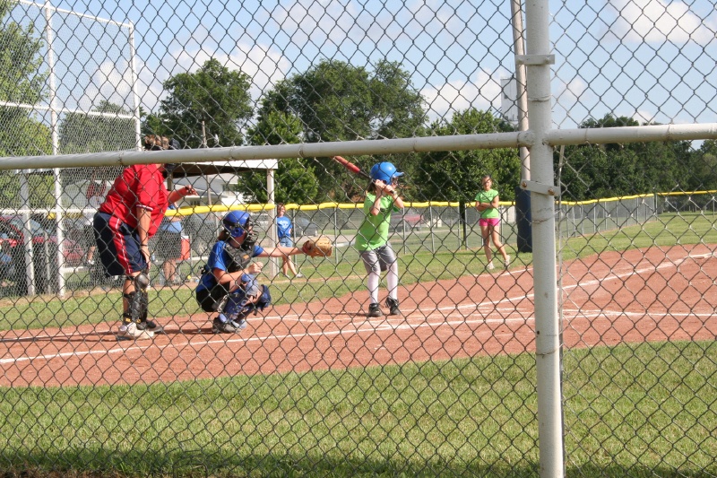 Katelynn at bat...