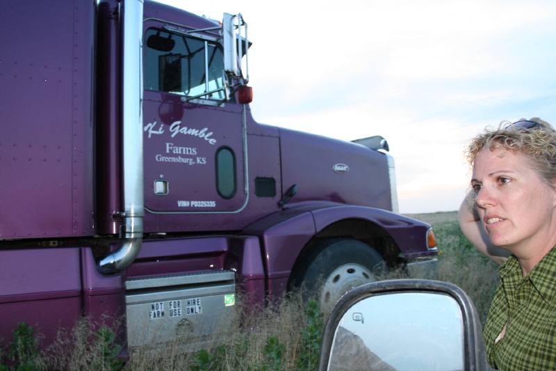 The only semi to not be damaged