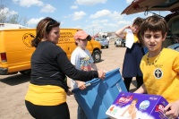 And we also donate some of our donations to them