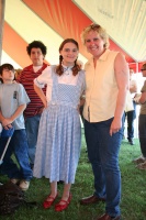 Of course she would be at the town meeting!