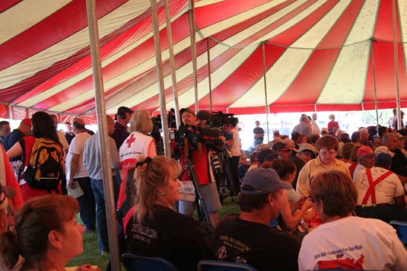 News cameras seem to always be there