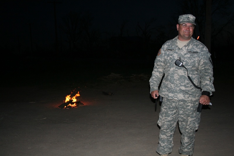 Another checkpoint.  Tomorrow, we deliver ice for the new checkpoint crew.