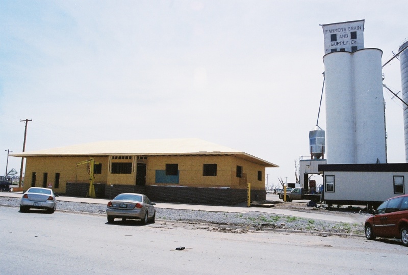 Coop elevator in early June; it is almost finished by June 23