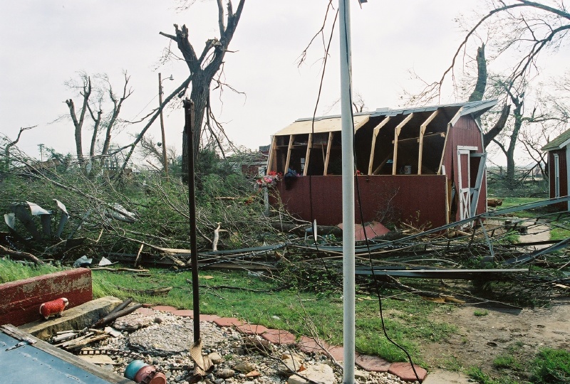 Always perfectly clean before the tornado...