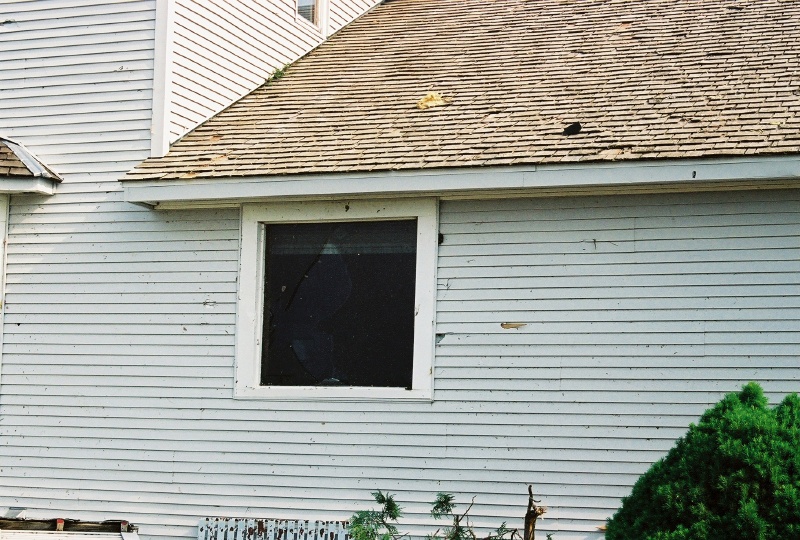 If only the broken glass was the extent of the damage