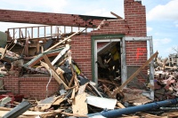 This was the front entrance