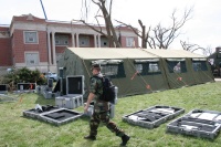 Command Headquarters at the Courthouse