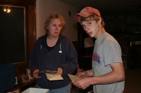 Back at the house, pictures retrieved from in town....