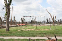 Swing set survived