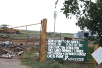 Kiowa County Landfill Entrance