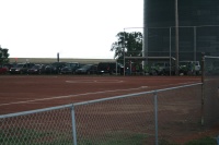 and they finally pull them from the field as it starts to rain; notice to the South is looks fine...
