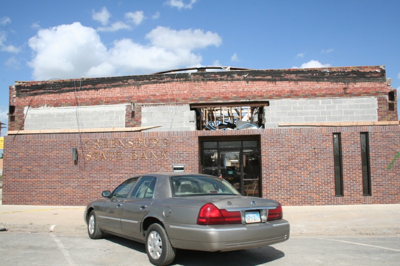 Front of Greensburg State Bank
