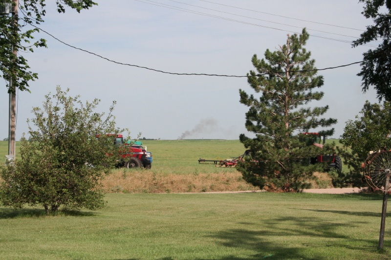 The smoke from the landfill has been burning now six weeks