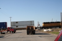 Train service started yesterday