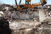 Check it out - no more house and empty basement