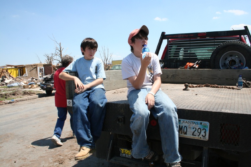 Some jobs the kids can only watch