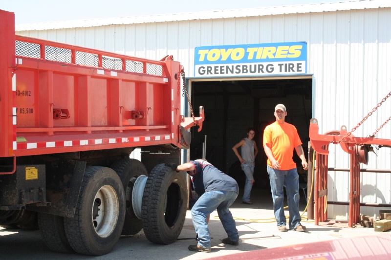Tire company continues to do big business - this is our second trip