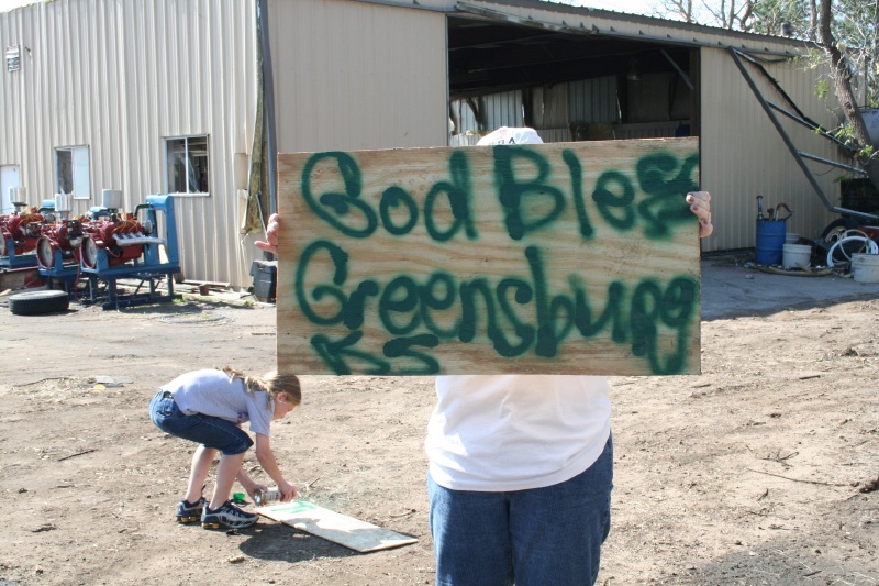 God Bless Greensburg and the Gambles