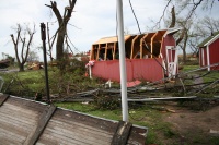 View Exiting the Shelter