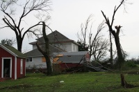 It Left the House, But the House is Totaled By Insurance