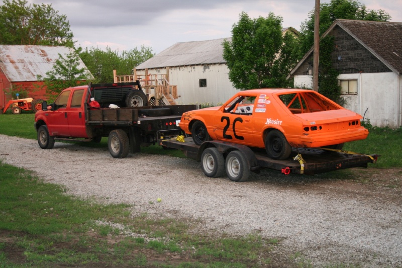 And find out Matthew's race was rained out.  Steve almost gets stuck again!