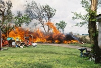 This will burn a few days