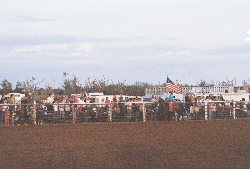 Impressive clean up to make the rodeo happen