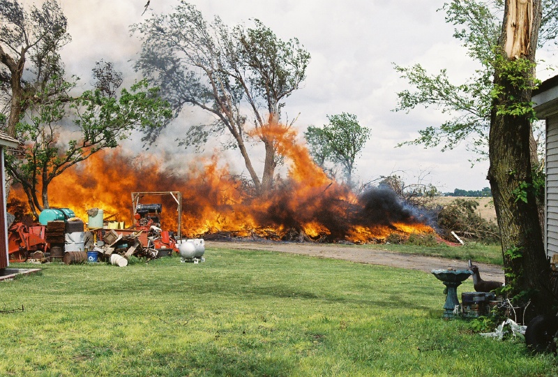 This will burn a few days