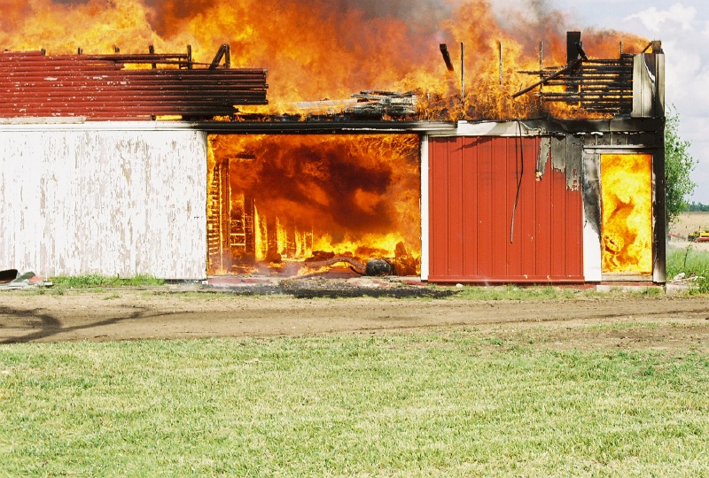 Something explodes inside