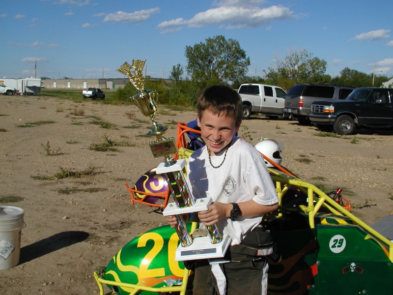 Matthew's trophy