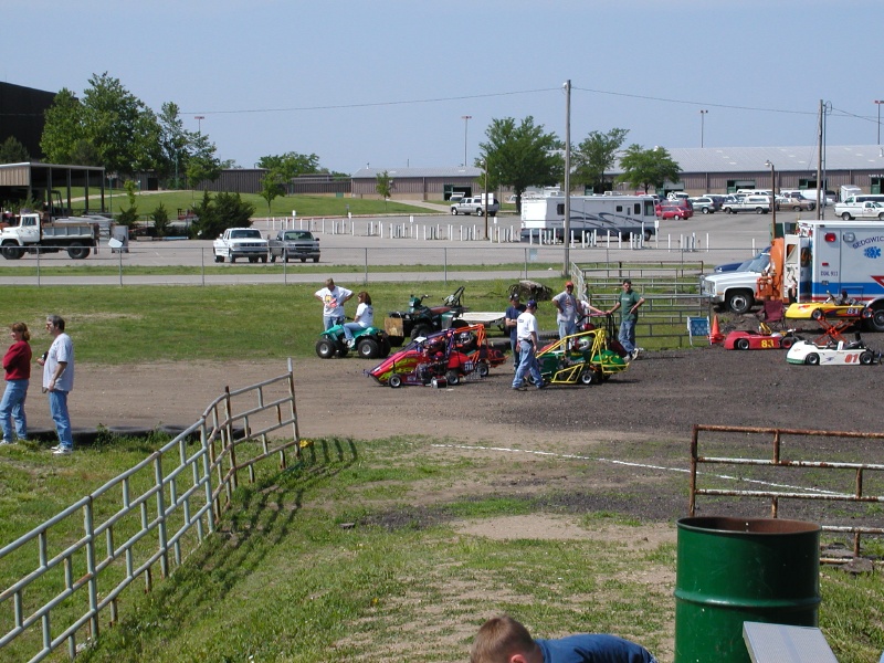 In the Grid at Park City Raceway