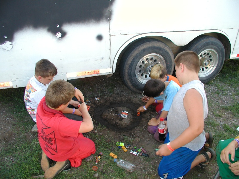 Building their own track