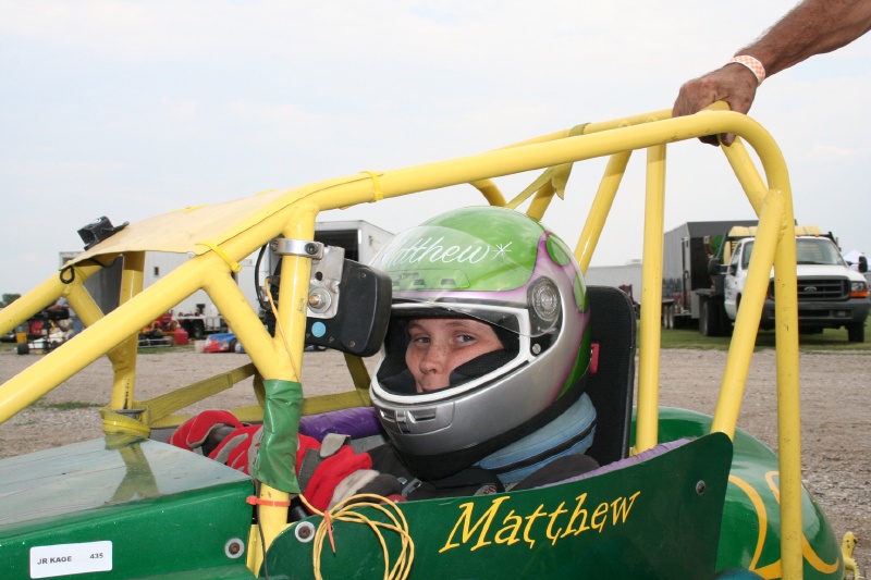 Matthew ready to race