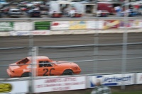 Down the front stretch