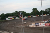 Next lap notice how close the race is