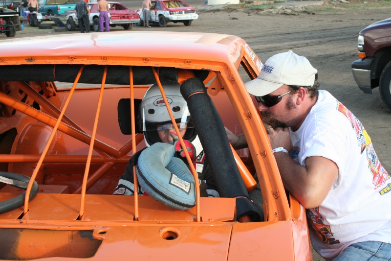 Hot Laps, A Heat Race, and Feature