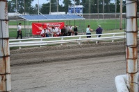 Posing for the Bud Shootout Group Photo