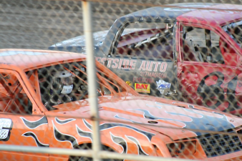 A wave to the crowd on the parade lap