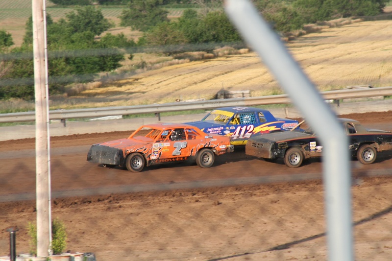 Racing hard down a cyclinder