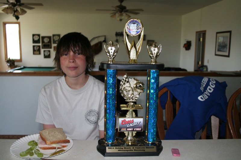 May 3: First IMCA Win in B-Feature