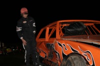 Strapping her down and heading for home.