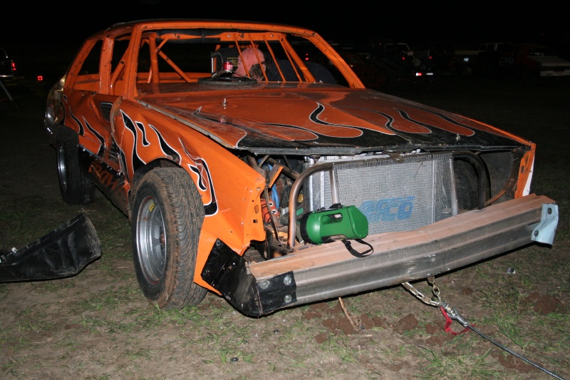 Pulling her on the trailer.