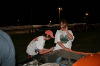 Signing an autograph