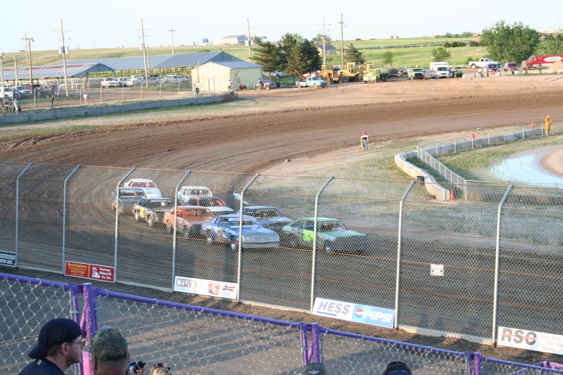 Matthew racing at Hays, May 30