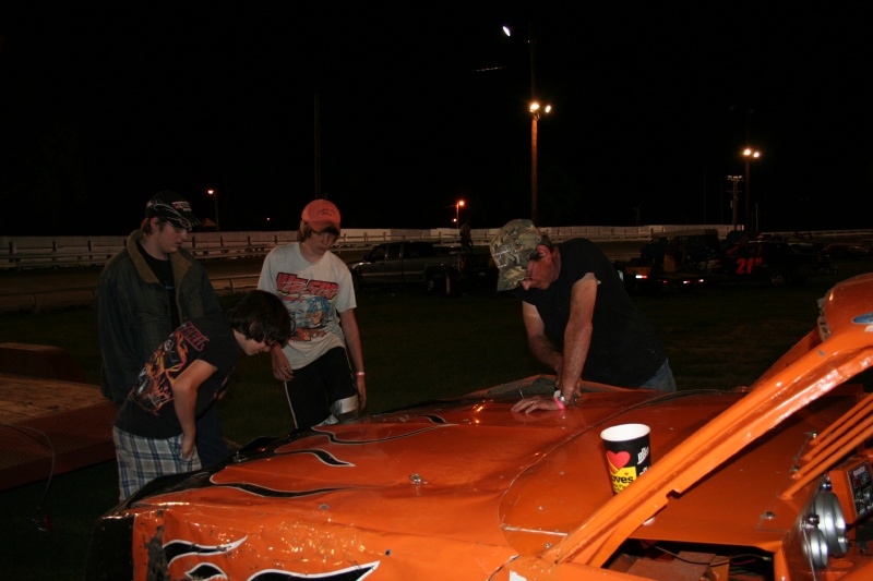 Only one dent this weekend for Dad to fix!