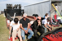 Waiting to race at WaKeeney