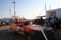 Kenny Schrader parked by us!