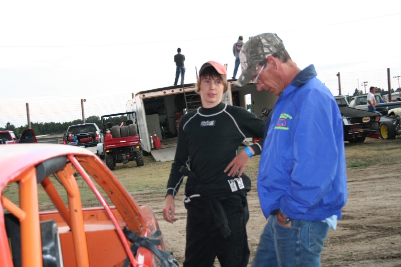 Matthew is ready to race in Goodland