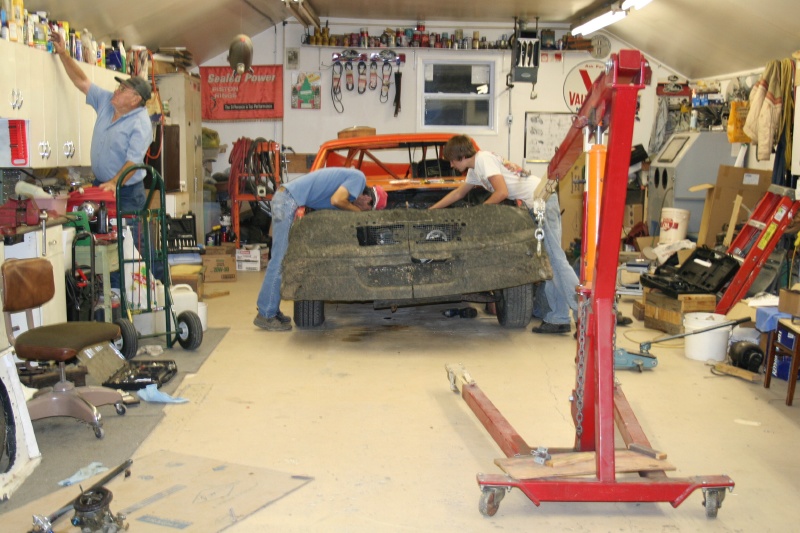 Replacing the engine - Boone or Bust!